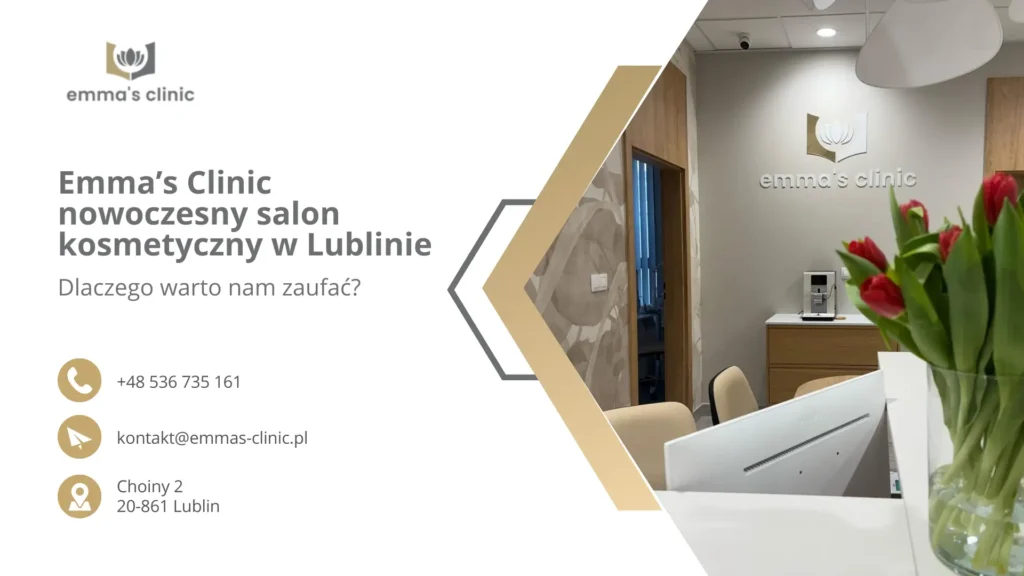 nowoczesny gabinet kosmetologiczny w Lublinie Emmas Clinic
