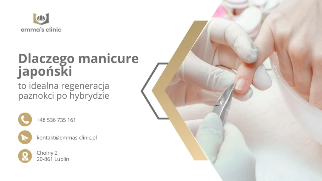 dlaczego manicure japoński to idealna regeneracja paznokci po hybrydzie